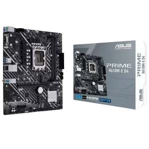 Материнская плата ASUS PRIME H610M-R D4-SI, LGA1700, Intel H610, Micro-ATX