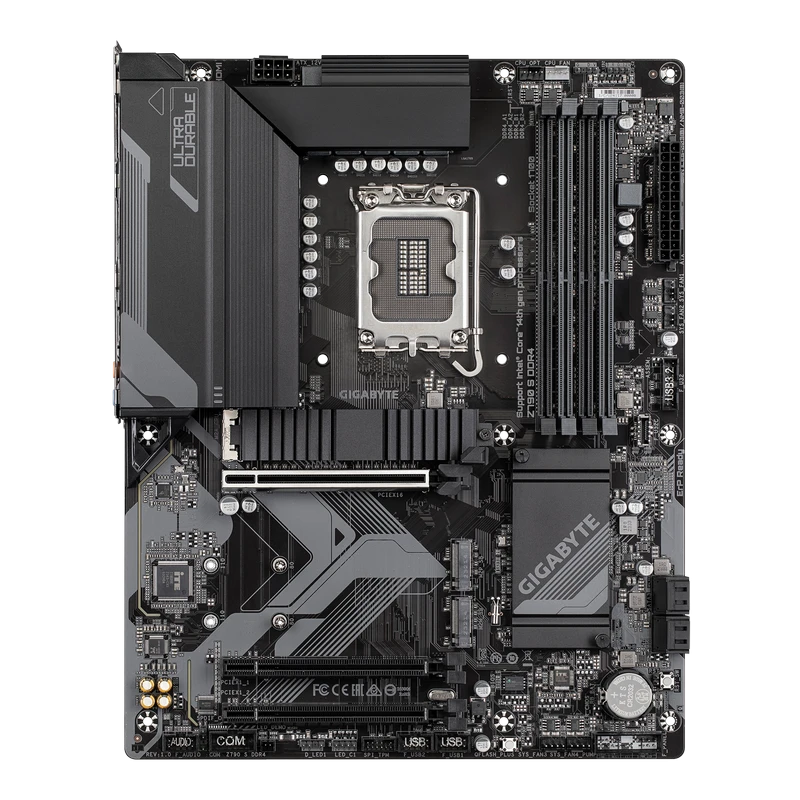 Материнская плата gigabyte z790 s ddr4, lga1700, intel z790, atx 4