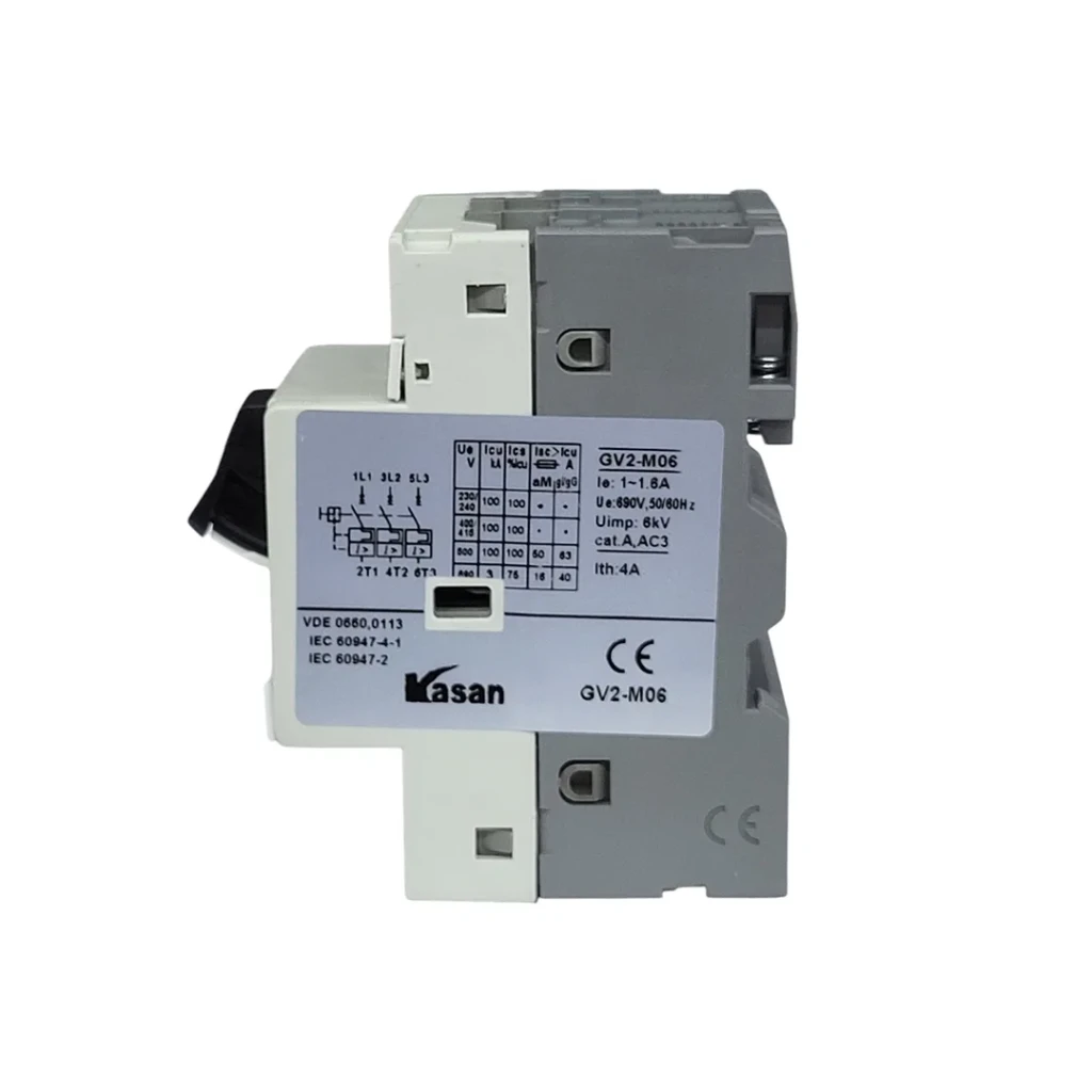 Întreruptor automat termo-magnetic gv2-m06 3p 1 - 1.6 a 380 v a kasan 2