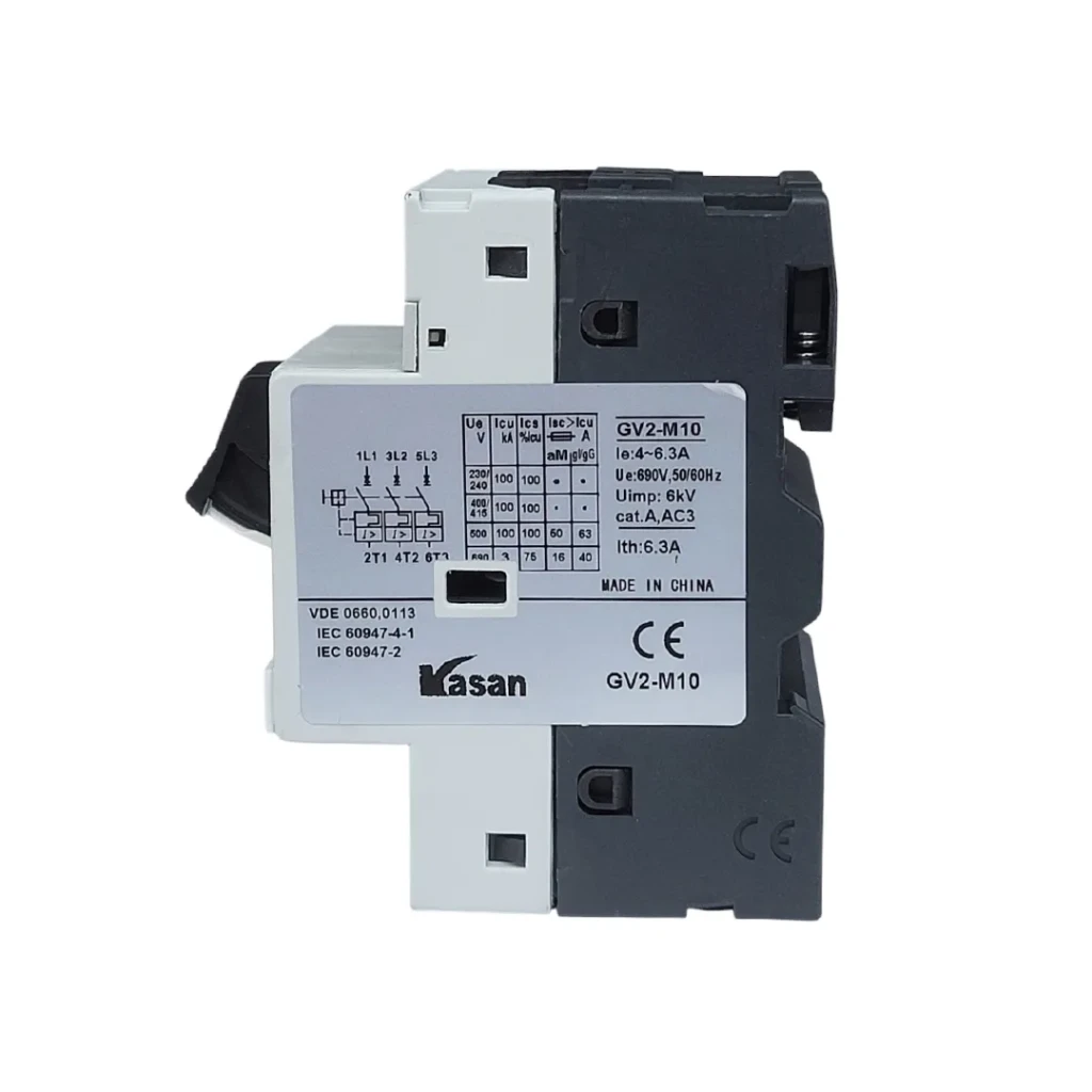 Автоматический термомагнитный выключатель gv2-m10/rs10 3p 4 - 6 a 380 в a kasan 2