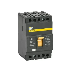 Выключатель автоматический iek ва88-32 3p 100 a 400 в a