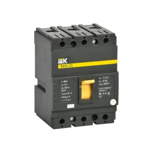 Выключатель автоматический iek ва88-33 3p 40 a 400 в a Thumbnail 1