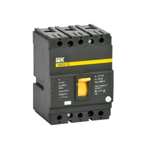 Выключатель автоматический iek va88-35 3p 250 a 400 в a