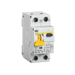 Дифференциальный переключатель avdt32 c 100 ма 40 a 2p 220 - 240 в iek