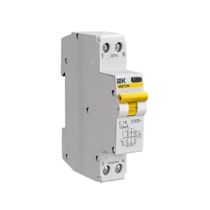 Întreruptor diferențial avdt32m c 10 ma 25 a 1p+n 220 - 240 v iek