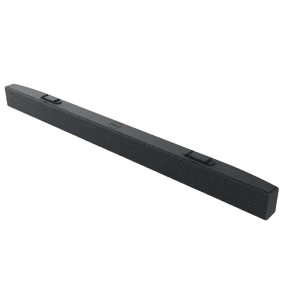 Тонкая звуковая панель dell sb521a для дисплеев pro 2 id, 3,6вт, черный