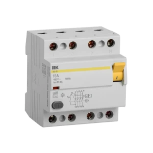 Întreruptor diferential vd1-63 30 ma 16 a 4p 400 v iek