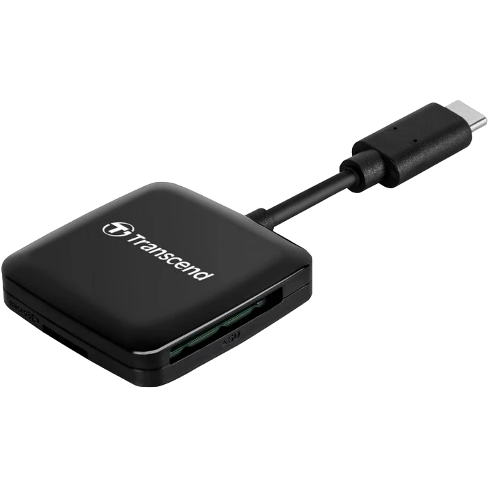 Кардридер transcend ts-rdc3, usb type-c, чёрный 6