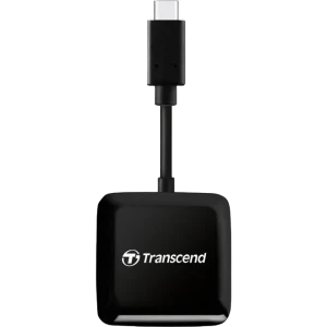 Кардридер transcend ts-rdc3, usb type-c, чёрный