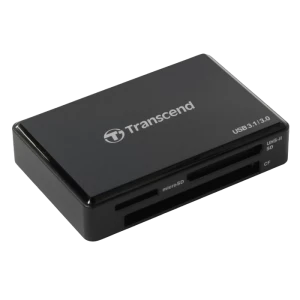 Cititor de carduri Transcend TS-RDF9, micro-USB, USB Type-A, Negru