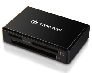 Cititor de carduri transcend ts-rdf8, micro-usb, usb type-a, negru Thumbnail 2