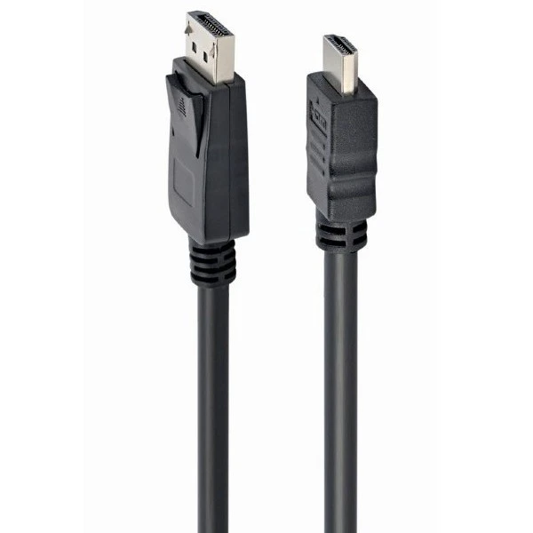 Видео кабель cablexpert cc-dp-hdmi-10m, displayport (m) - hdmi (m), 10м, чёрный 6