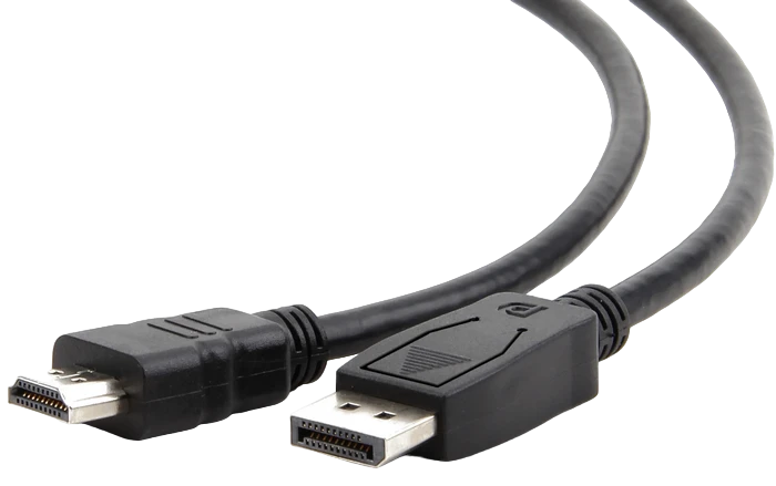 Видео кабель cablexpert cc-dp-hdmi-10m, displayport (m) - hdmi (m), 10м, чёрный 3