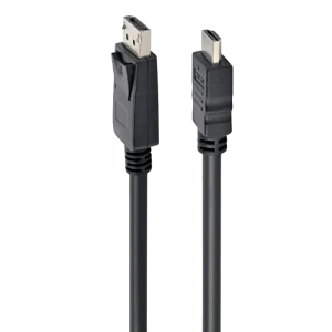 Видео кабель cablexpert cc-dp-hdmi-10m, displayport (m) - hdmi (m), 10м, чёрный