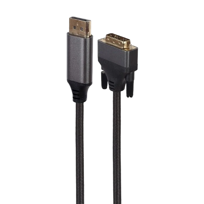 Cablu video cablexpert cc-dpm-dvim-4k-6, displayport (m) - dvi-d (m), 1,8m, negru 4