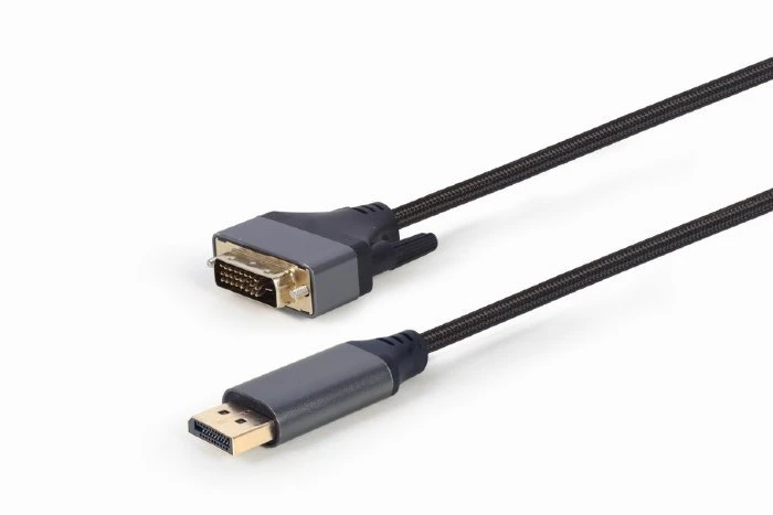 Cablu video cablexpert cc-dpm-dvim-4k-6, displayport (m) - dvi-d (m), 1,8m, negru 3