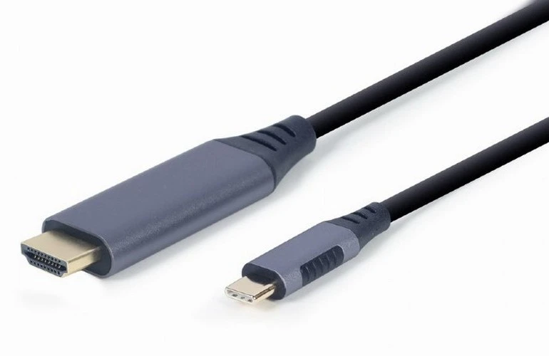 Видеокабель cablexpert cc-usb3c-hdmi-01-6, usb type-c (m) - hdmi (f), 1,8м, чёрный 4