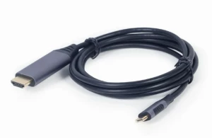 Видеокабель cablexpert cc-usb3c-hdmi-01-6, usb type-c (m) - hdmi (f), 1,8м, чёрный Thumbnail 3