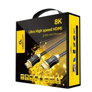 Cablu video cablexpert ccbp-hdmi8k-aoc-5m, hdmi (m) - hdmi (m), 5m, negru Thumbnail 3