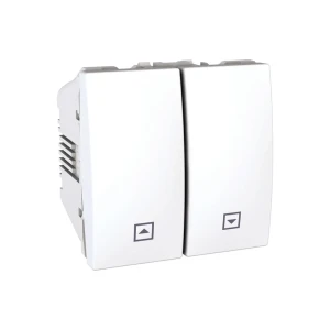 Întrerupător dublu cu revenire unica 10 a 250 v alb schneider-electric Thumbnail 1
