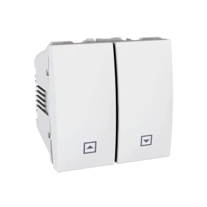 Întrerupător cu blocare mecanică pentru jaluzele unica 10 a 220 - 240 v alb schneider-electric