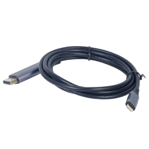Видеокабель cablexpert cc-usb3c-dpf-01-6, usb type-c (m) - displayport (f), 1,8м, серый Thumbnail 4
