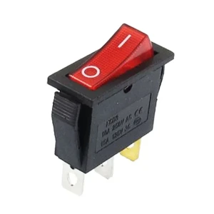 Тумблер kasan knd1 1p 250 в 15 а ip20 красный