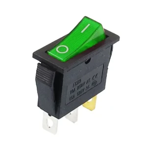 Întrerupător kasan knd1 1p 250 v 15 a ip20 verde Thumbnail 1