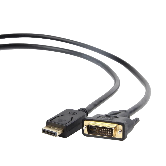 Cablu video cablexpert cc-dpm-dvim-6, displayport (m) - dvi-d (m), 1,8m, negru 3