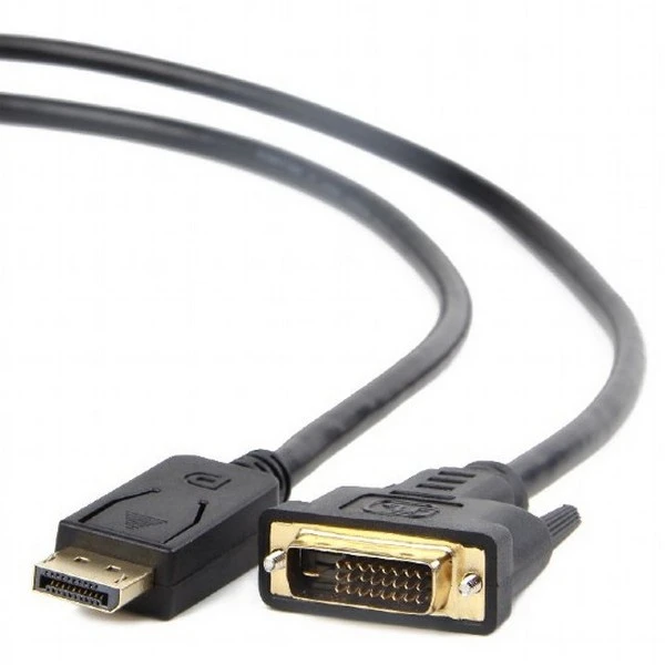 Cablu video cablexpert cc-dpm-dvim-6, displayport (m) - dvi-d (m), 1,8m, negru 2