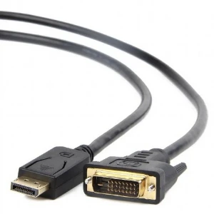 Cablu video cablexpert cc-dpm-dvim-6, displayport (m) - dvi-d (m), 1,8m, negru Thumbnail 2