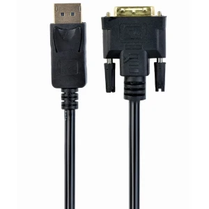 Cablu video cablexpert cc-dpm-dvim-6, displayport (m) - dvi-d (m), 1,8m, negru Thumbnail 5