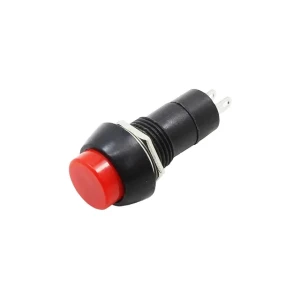 Buton întrerupător kasan yl232-02 1p 250 v 1 a ip40 roșu/negru