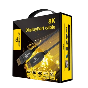 Cablu Video Cablexpert AOC Premium Series, DisplayPort (M) - DisplayPort (M), 10m, Negru