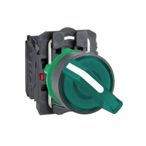 Întrerupător schneider-electric xb5ak123m5 2p 230 v 10 a ip66 verde