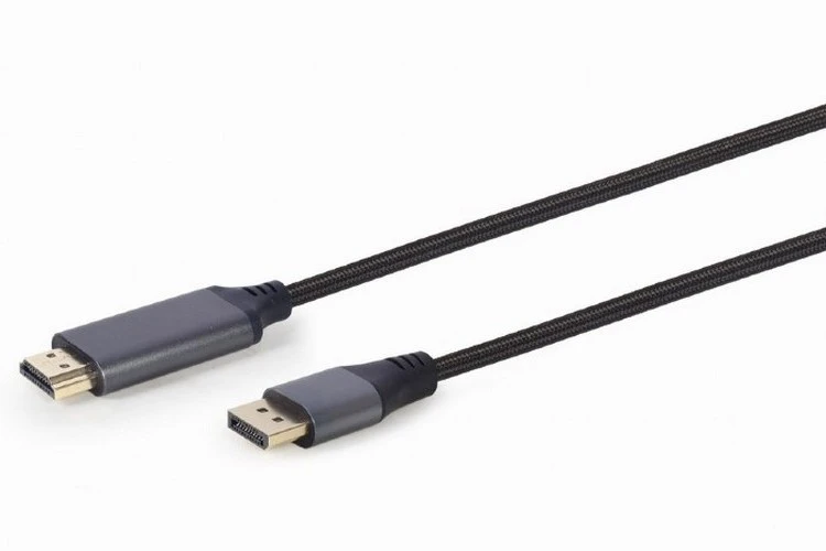 Cablu video cablexpert cc-dp-hdmi-4k-6, displayport (m) - hdmi (m), 1,8m, negru 4