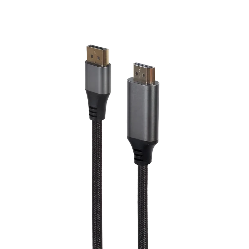 Cablu video cablexpert cc-dp-hdmi-4k-6, displayport (m) - hdmi (m), 1,8m, negru 3