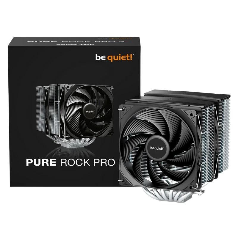 Кулер для процессора be quiet! pure rock pro 3, серебрянный  2