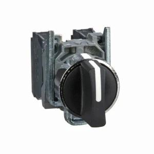 Întrerupător schneider-electric xb4bd53 3p 600 v 10 a ip66 negru/crom