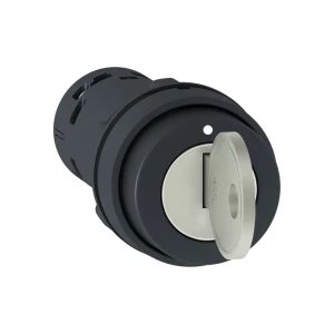 Întrerupător cu cheie schneider-electric xb7ng21 250 v 0.1 a ip65 negru