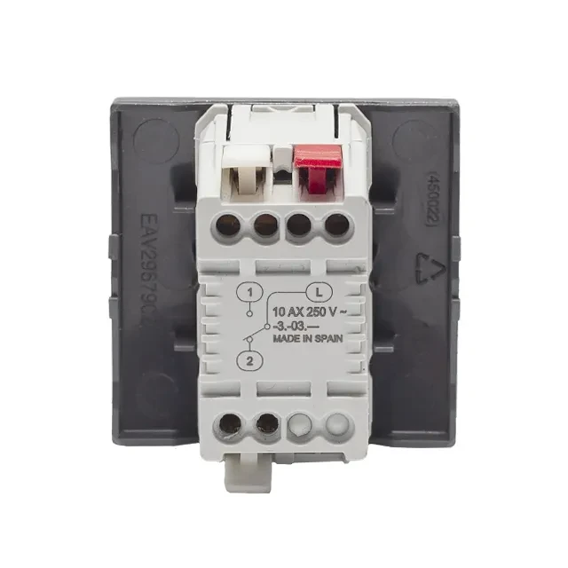 Întrerupător cap-scară mgu3.203.12 unica 10 a 230 v negru schneider-electric 3