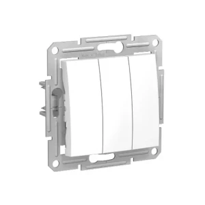 Тройной выключатель sedna 10 a 250 в белый schneider-electric Thumbnail 2