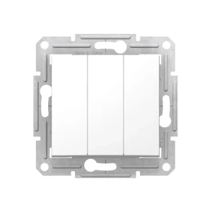 Întrerupător triplu sedna 10 a 250 v alb schneider-electric Thumbnail 1