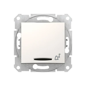 Întrerupător unitar cu revenire sedna 10 a 220 - 240 v crem schneider-electric