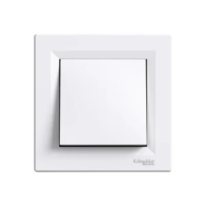 Выключатель одноклавишный eph0100121 asfora 10 a 250 в белый schneider-electric