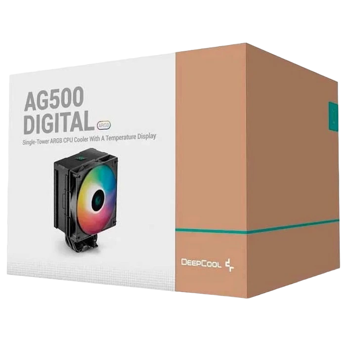 Кулер для процессора deepcool ag500 digital argb 12
