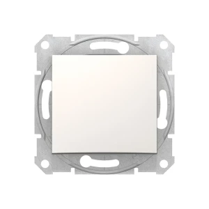 Întrerupător unitar cruce sedna 10 a 250 v crem schneider-electric