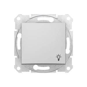 Întrerupător cu revenire sedna 10 a 250 v aluminiu schneider-electric Thumbnail 1