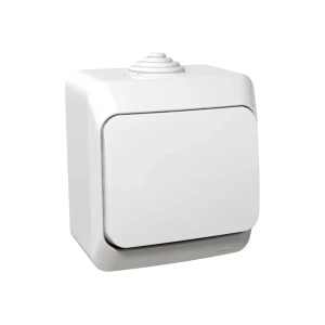 Întrerupător cap-scară cedar plus 10 a 250 v alb schneider-electric