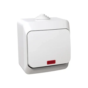 Переключатель проходной cedar plus 10 a 250 в белый schneider-electric